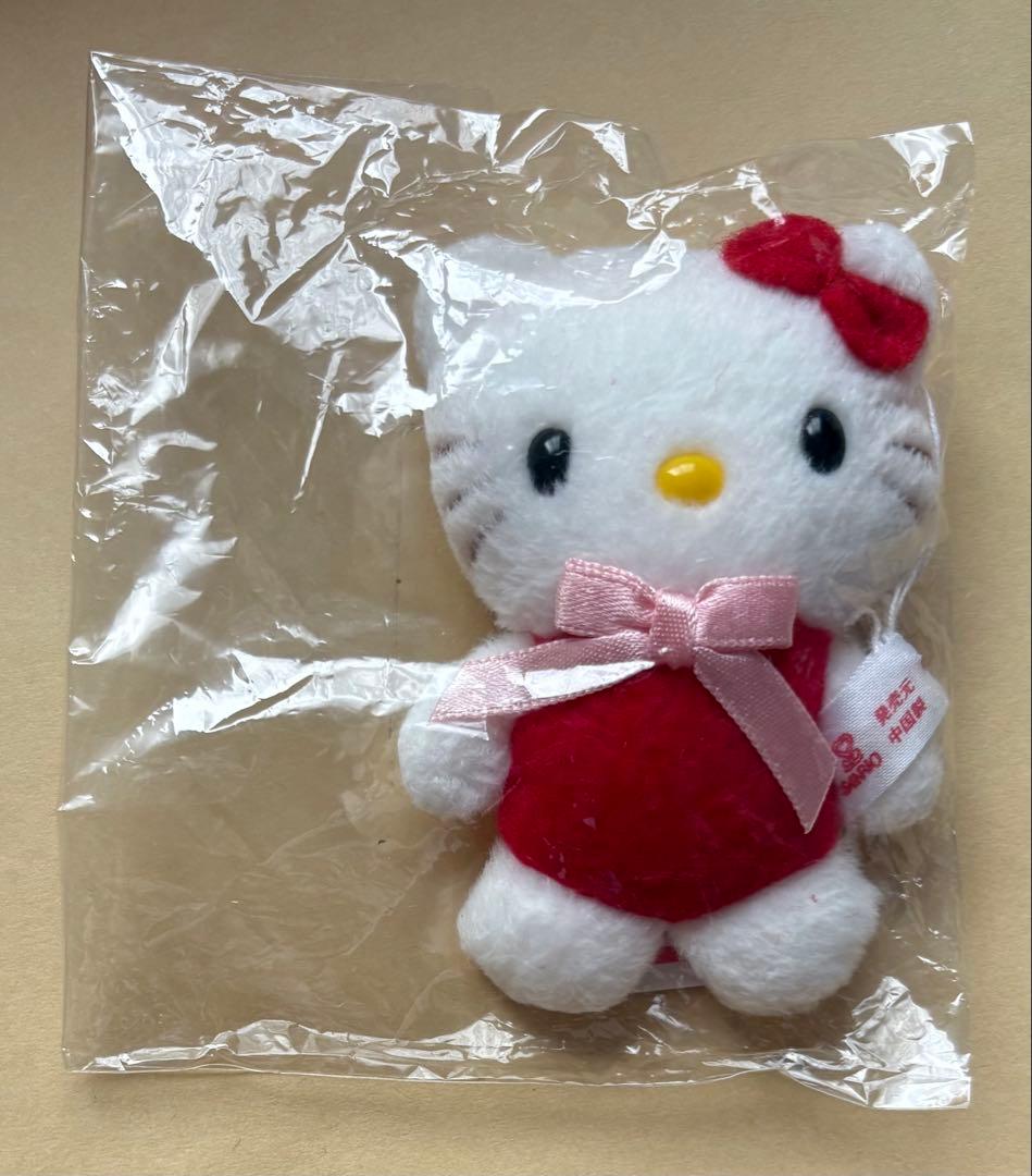 サンリオ　ハローキティ　ドールマグネット　1996年製　当時物　希少品　キティ ハローキティ50周年を記念した 「ハローキティアニバーサリーショップ