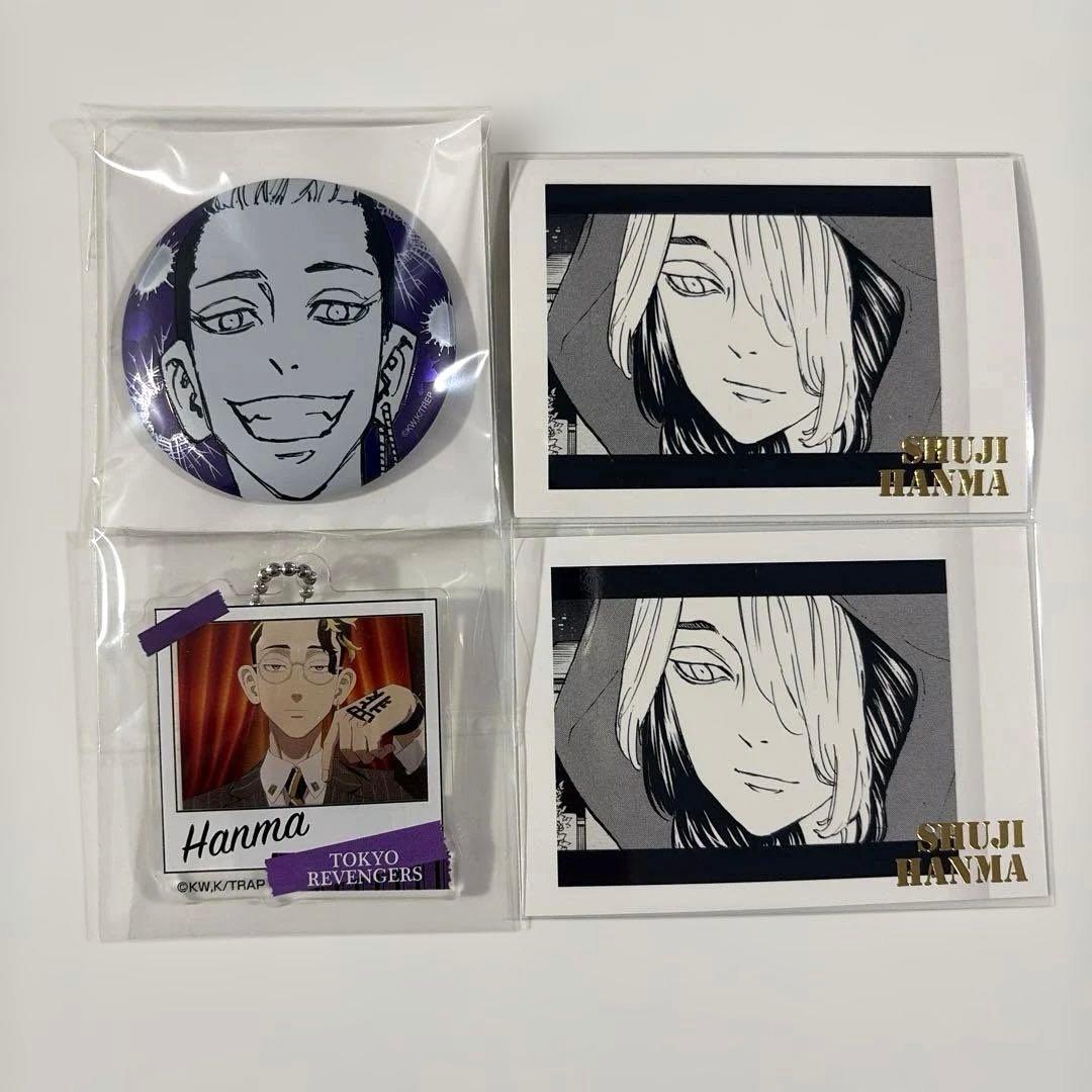 東京リベンジャーズ 半間修二 缶バッジ ぱしゃこれ アクリル