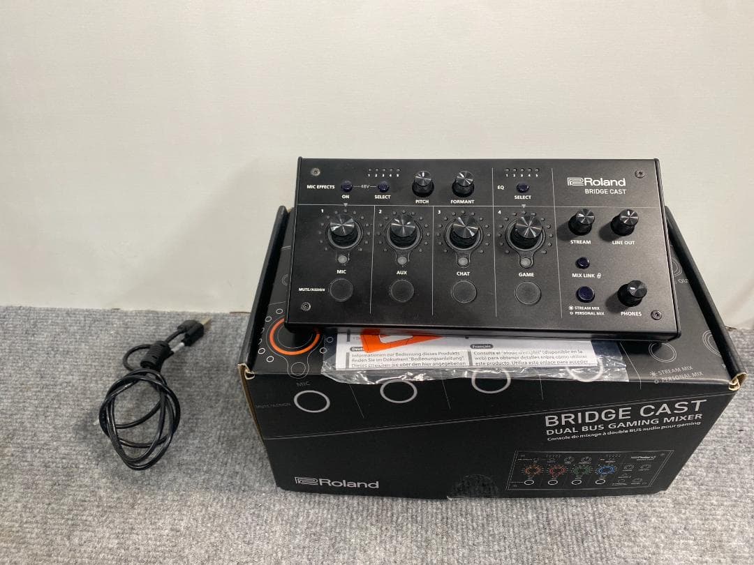 Roland BRIDGE CAST キャプチャーボード　配信機器
