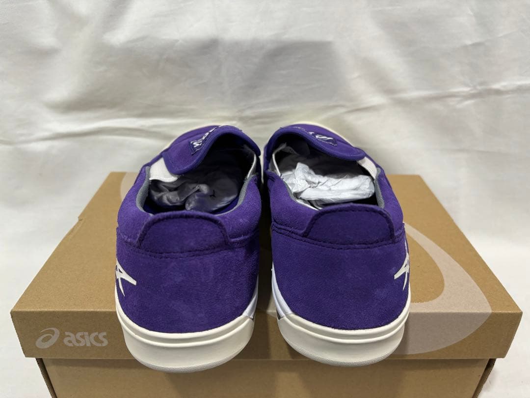 asics gel-flexkee slip-on purple 27.5 紫 - メルカリ