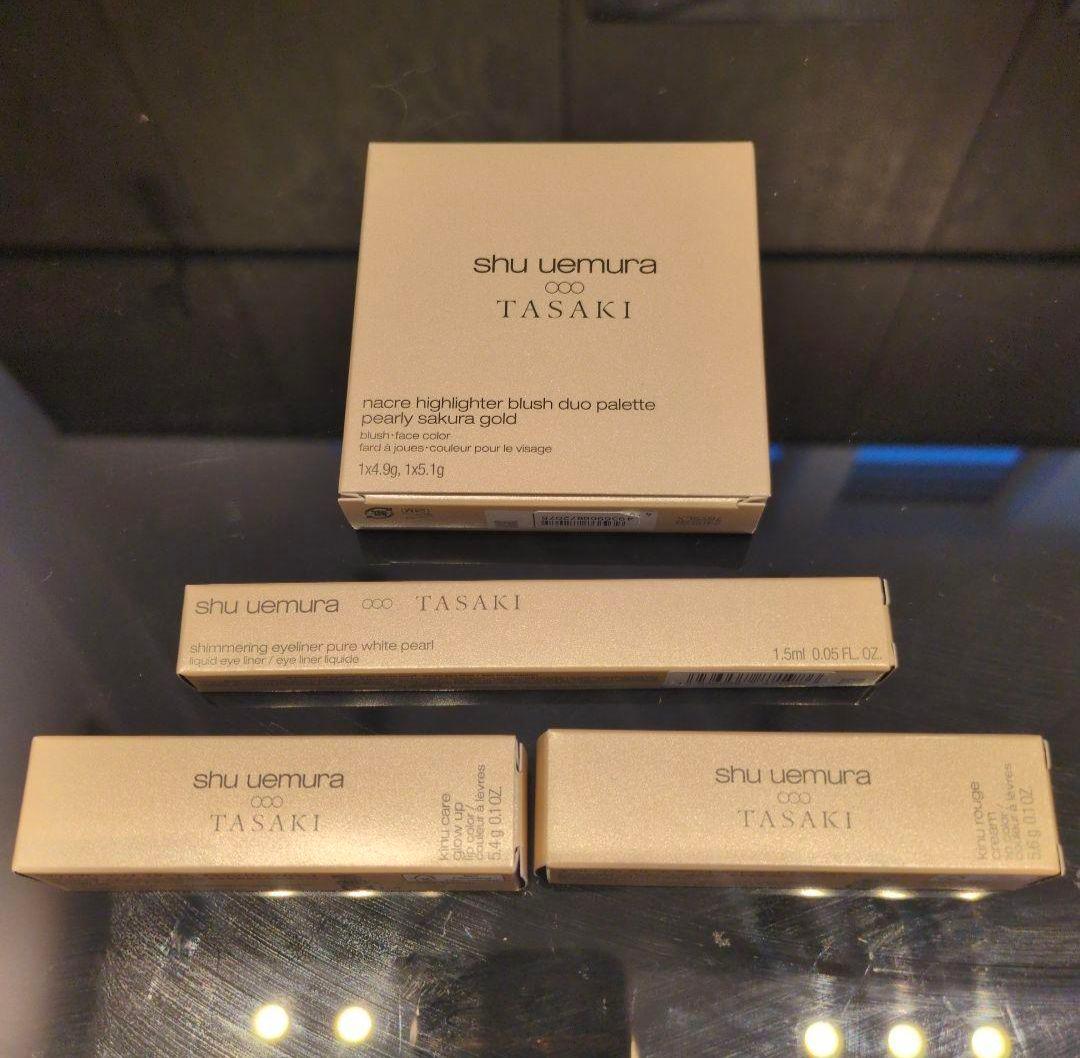 未使用☆美品☆shu uemura TASAKI 4点セット