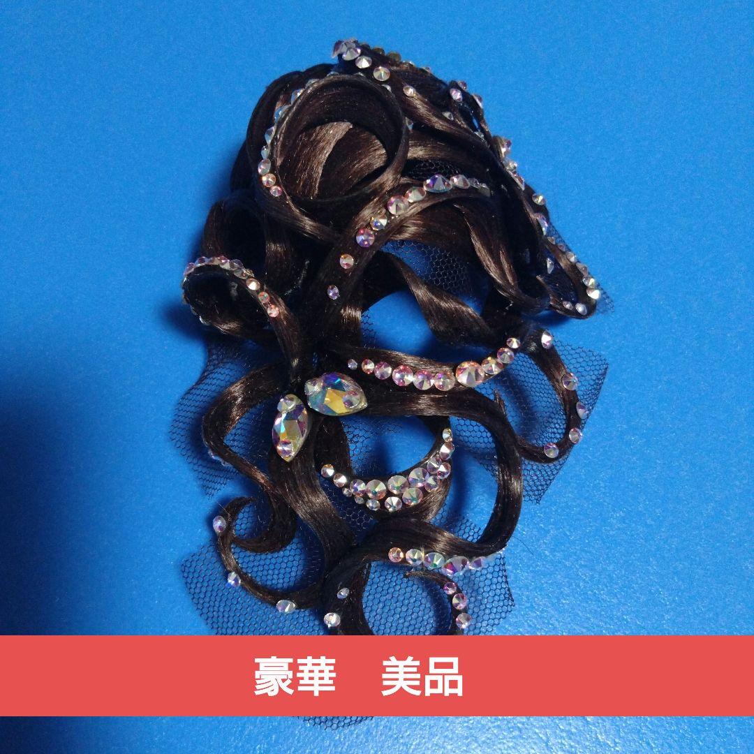 多美咲風　ヘアオーナメント　ヘアアクセサリー 　ストーン付き