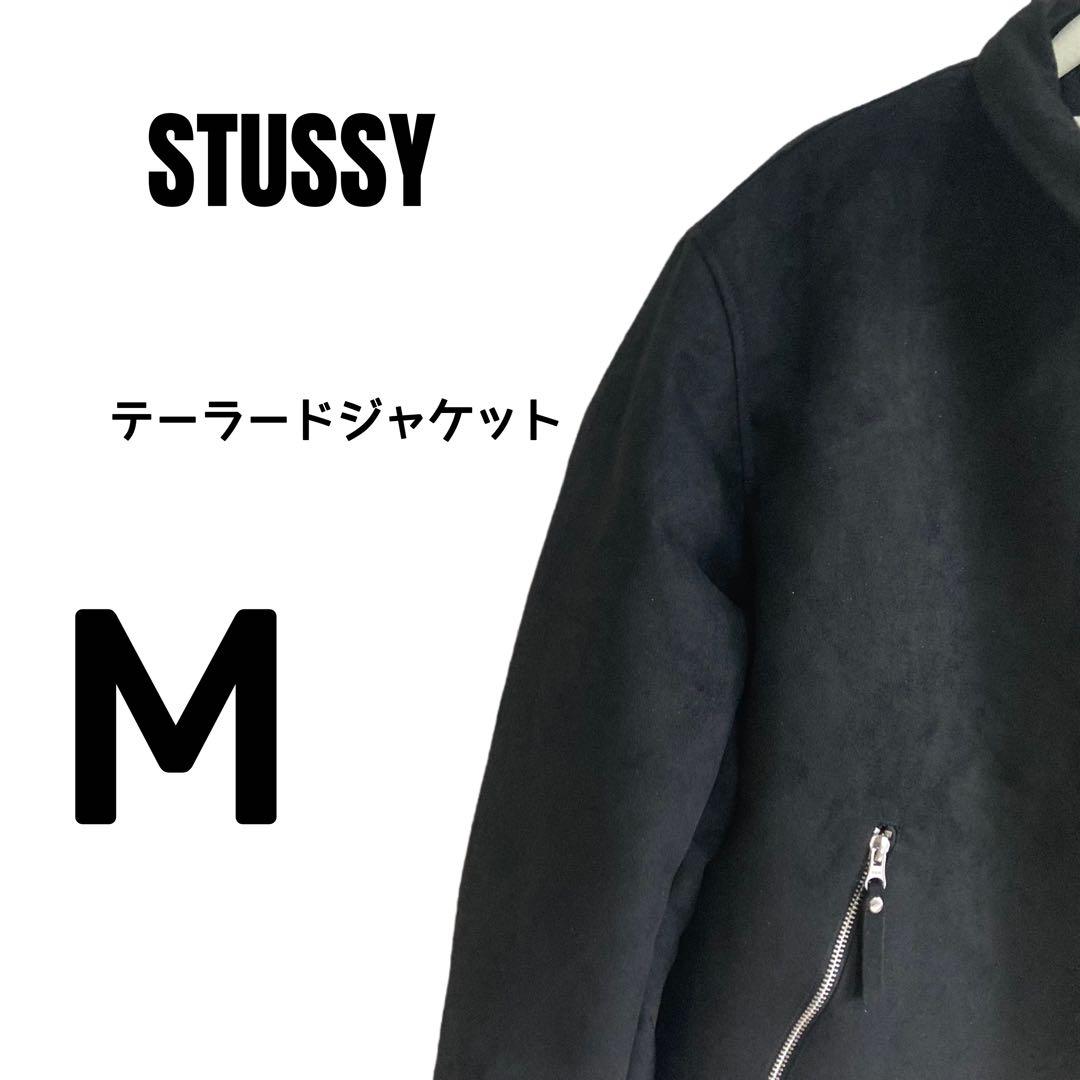 STUSSY Bing JACKET Suedeブラック テーラードジャケット 210.jpg