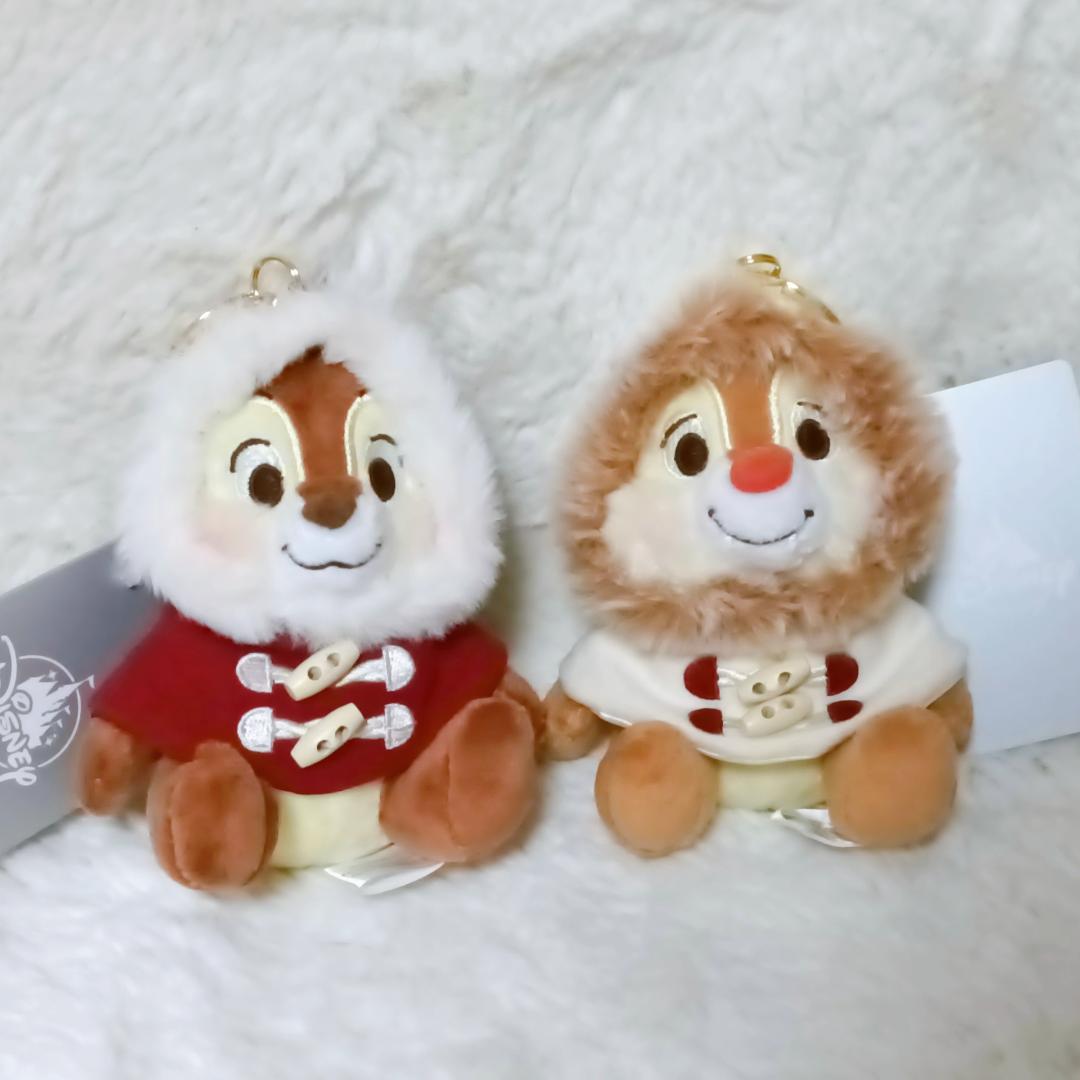 チップとデール クリスマス ぬいぐるみ ディズニーストア限定 2024
