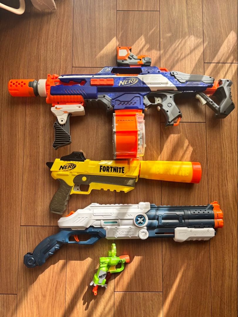 【期間限定値下げ】NERF xshotトイガンセット ４種 NERF?】スタッツブラスト 4種の紹介【MY NERF COLLECTION】#37 STATS