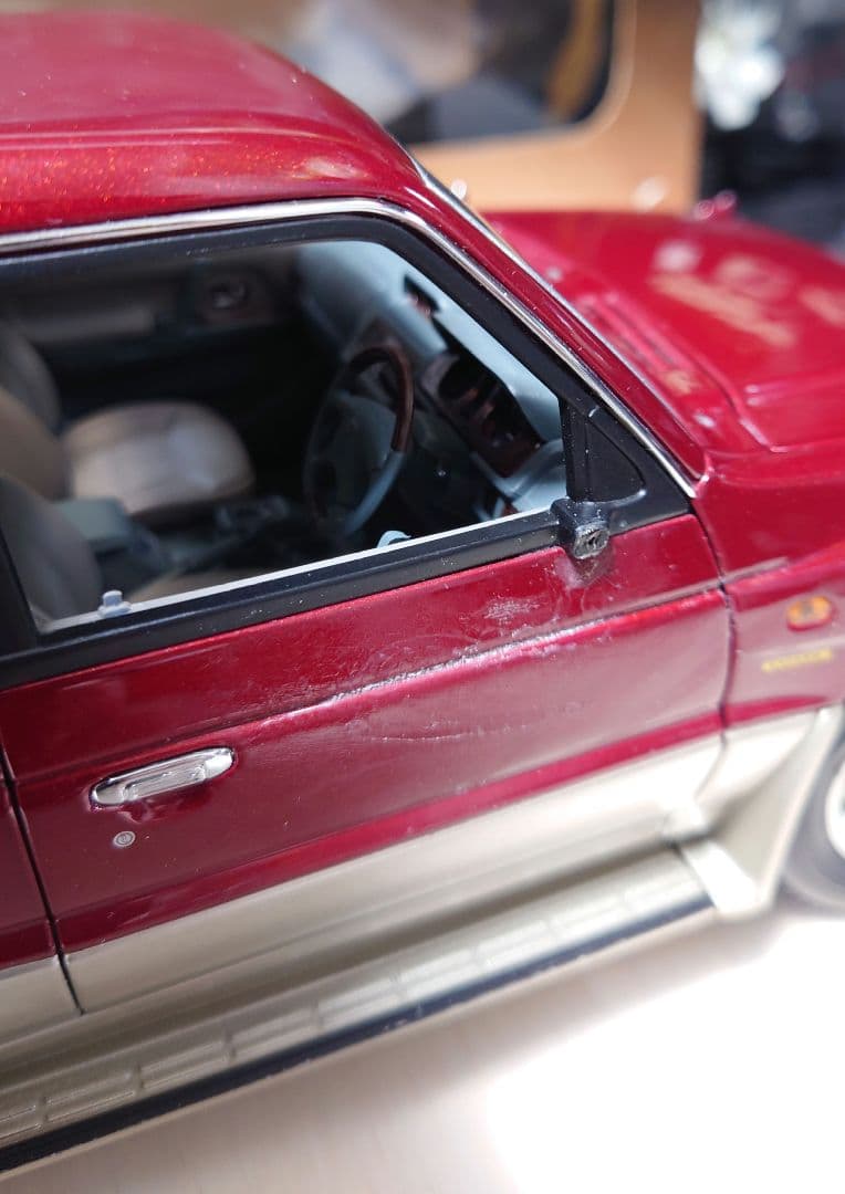 オートアート 1/18 パジェロ 赤 サンルーフ付き - メルカリ