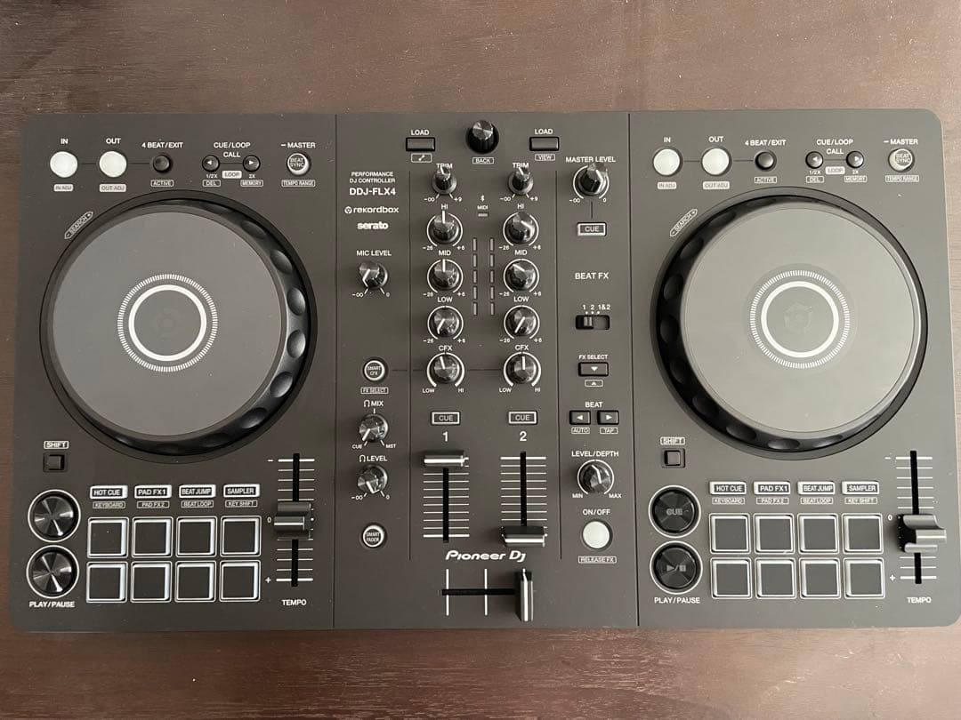 【未使用品】Pioneer DJ DDJ-FLX4　DJコントローラー カバー付