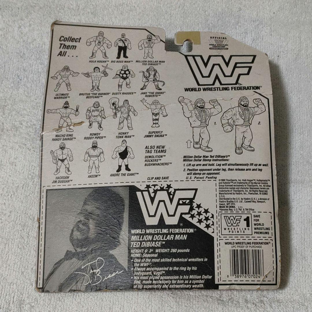 WWF ハズブロ ミリオンダラーマン ジミー・スヌーカ フィギュア 未開封