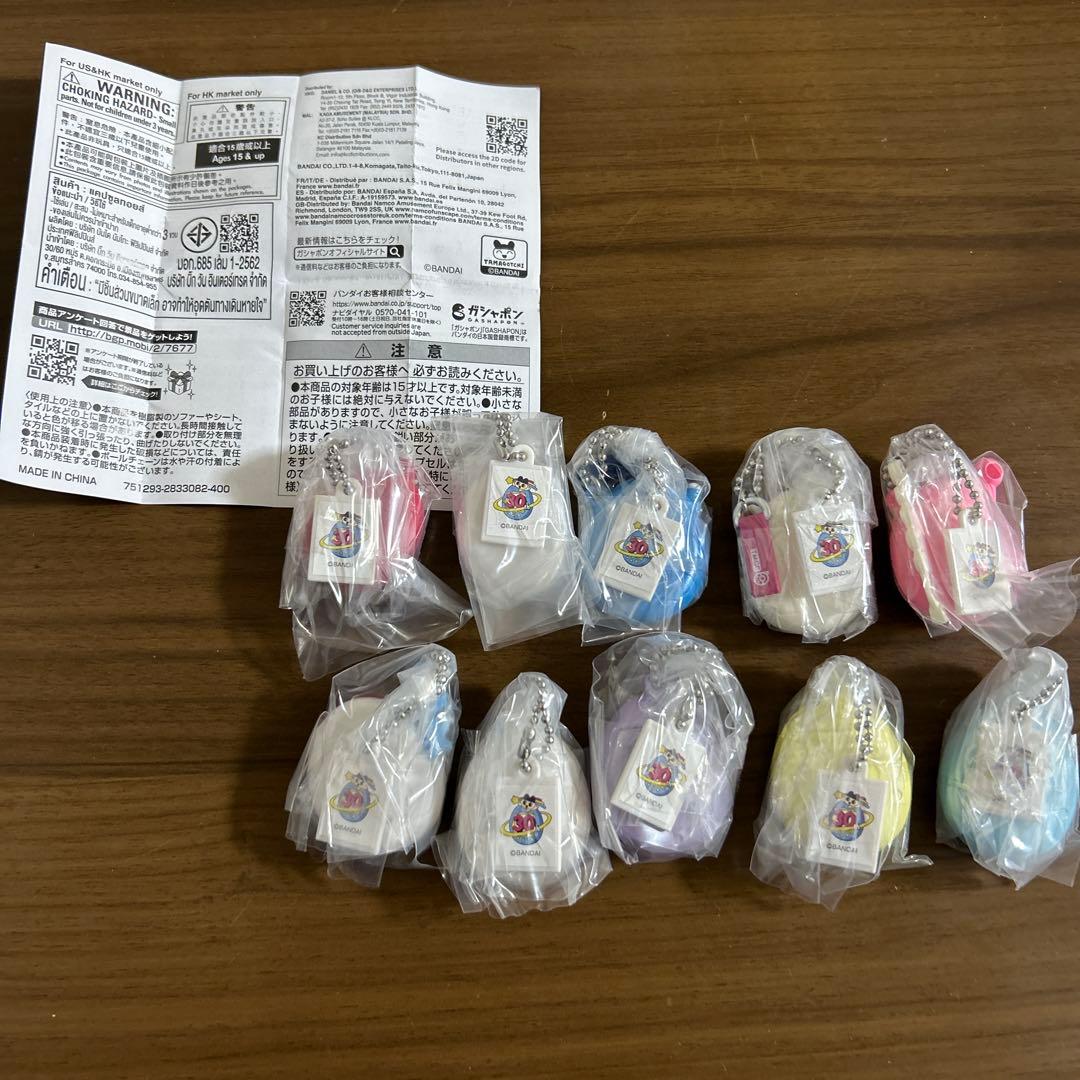 大たまごっち展 ミニチュアチャームコレクション 10種 コンプリート