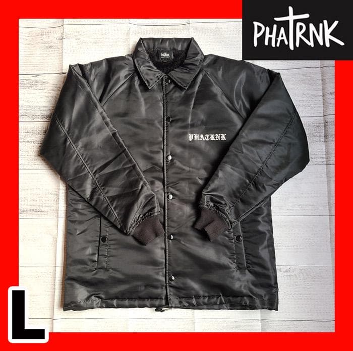 『PHATRNK ファットランク コーチジャケット』ナイロン/ファー