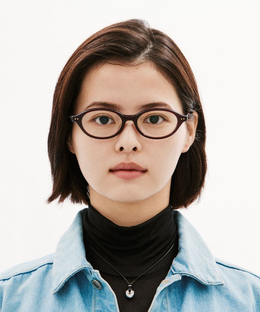 【2026SS】JINS オーバル 度なし カラーレンズ