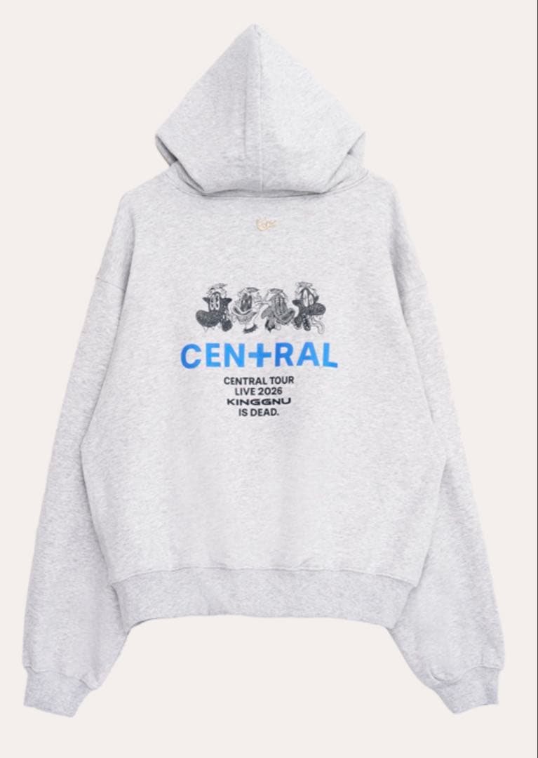 King Gnu KG IS DEAD HOODIE グレー XLサイズ - メルカリ