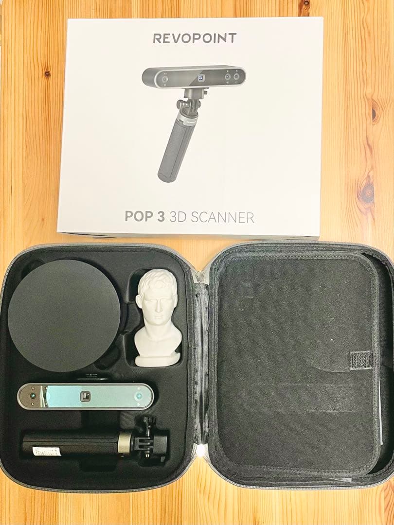 REVOPoint POP 3 3D SCANNER 本体と付属品