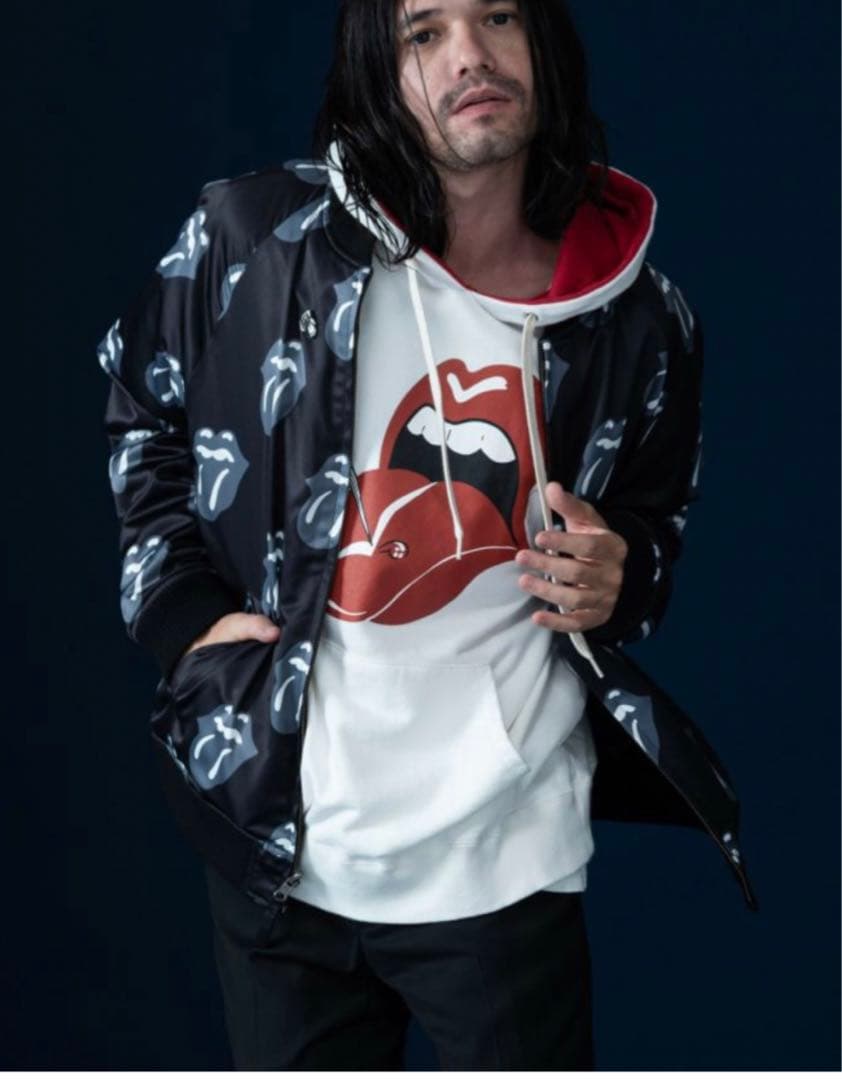 glamb ローリングストーンズスカジャケット glamb（グラム）の「The Rolling Stones riders / ザローリング