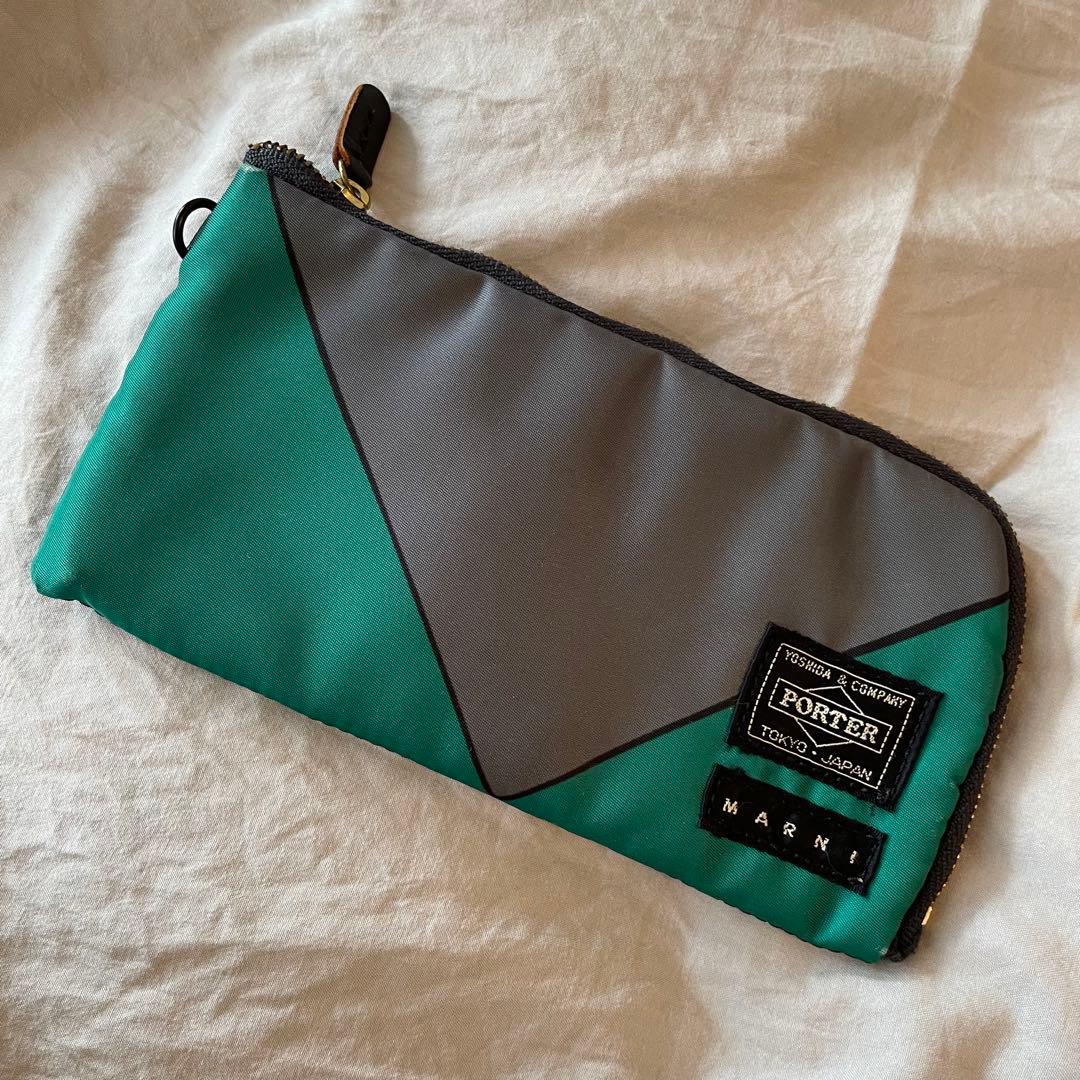 MARNI x PORTER マルニポーター 長財布 ウォレット - メルカリ