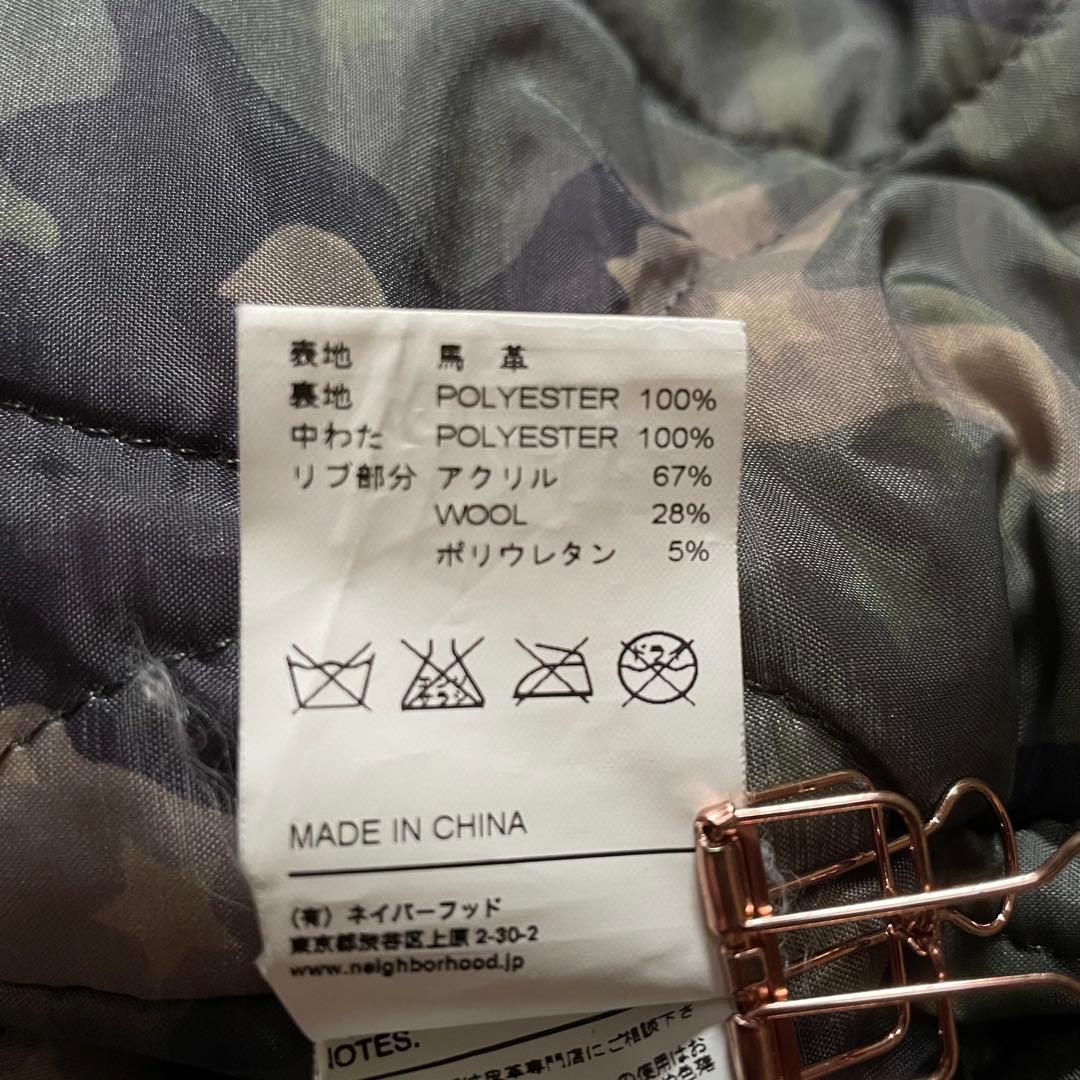 ネイバーフッド レザージャケット ライダース 馬革 ホースハイド