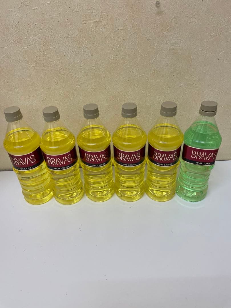 資生堂　BRAVAS ブラバス　業務用　 リキッド5本　トニック1本