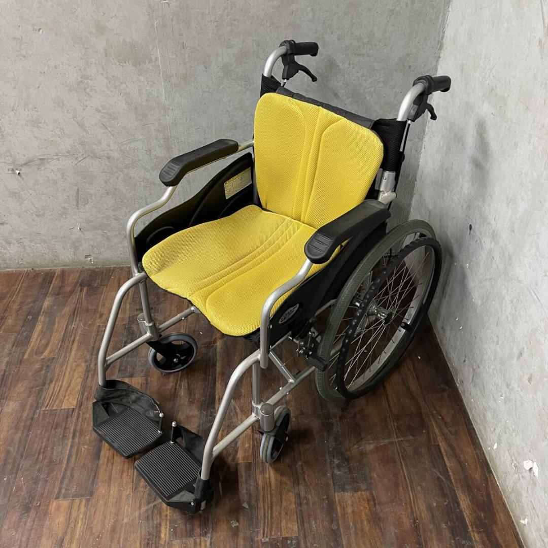 ケアテックジャパン CA-10SU ハピネス アルミ製 自走式車椅子 背折れ