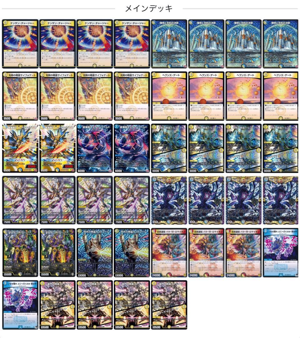 GPゲンムエンペラースリーブ付き　青白天門　デッキパーツ