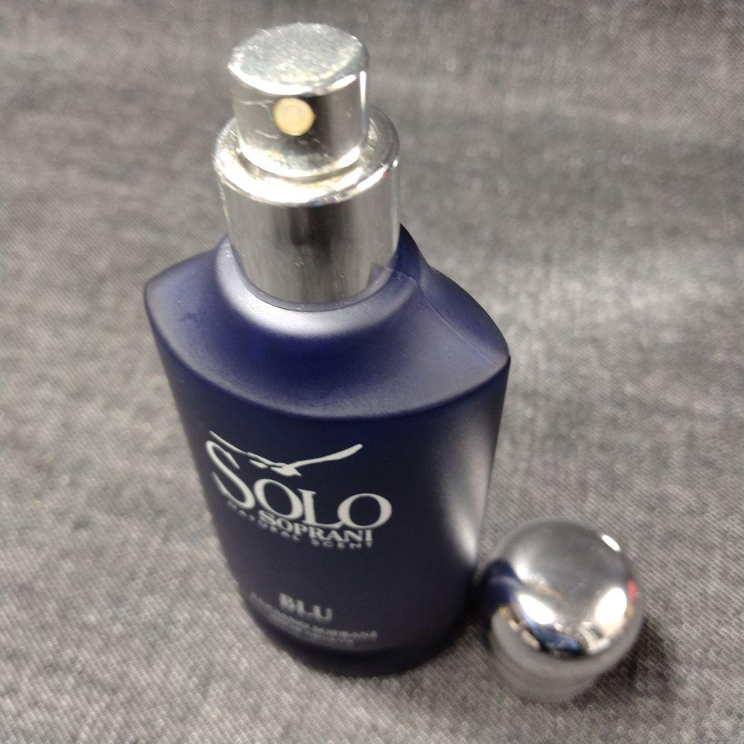 ☆ほぼ未使用・ルチアーノソプラーニ ソロ ブルー オードトワレ 50ml