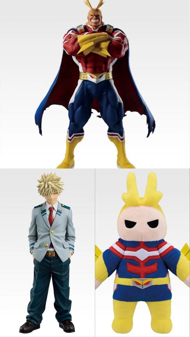 ラストワン賞 B,Eラストワン3点セット 一番くじ　ヒロアカ-紡がれる想い- ◤ 一番くじ 僕のヒーローアカデミア -紡がれる想い- ◢ ラストワン賞