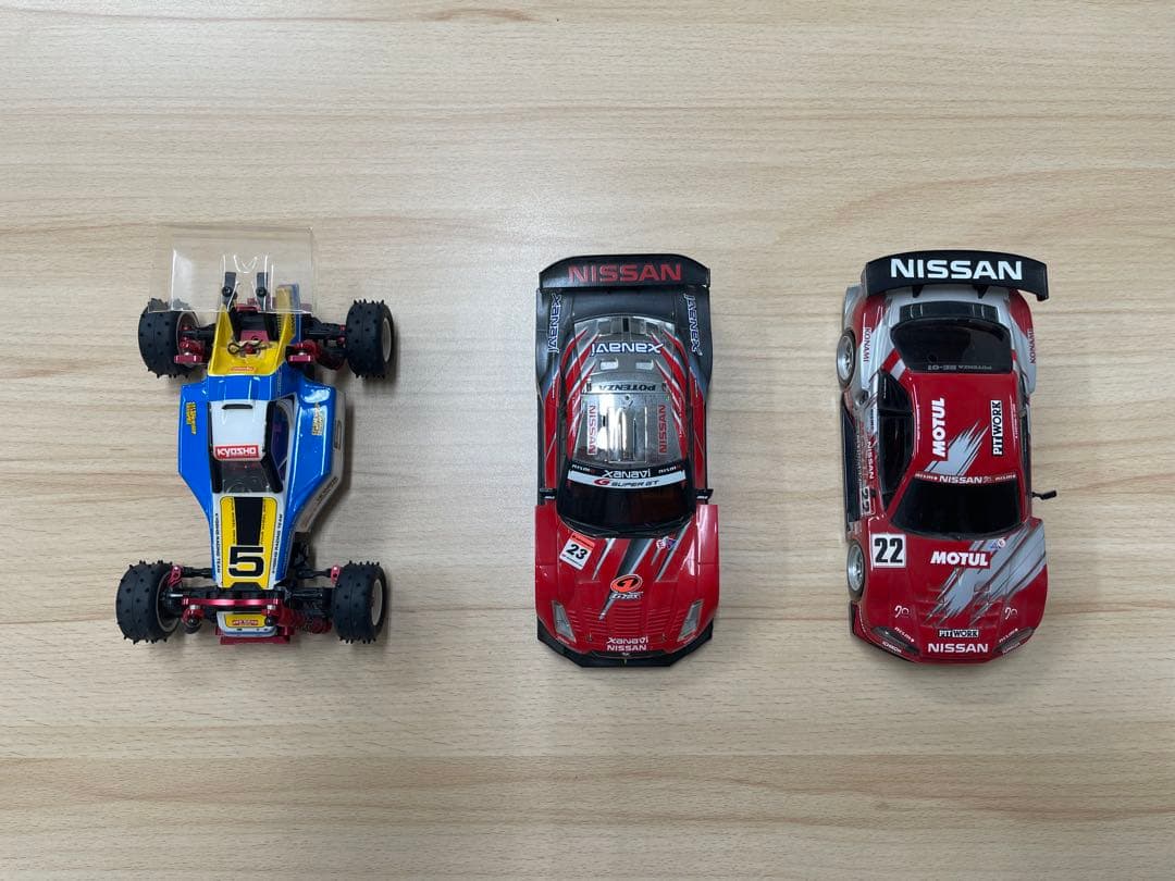 ミニッツ(4台)プロポ付き