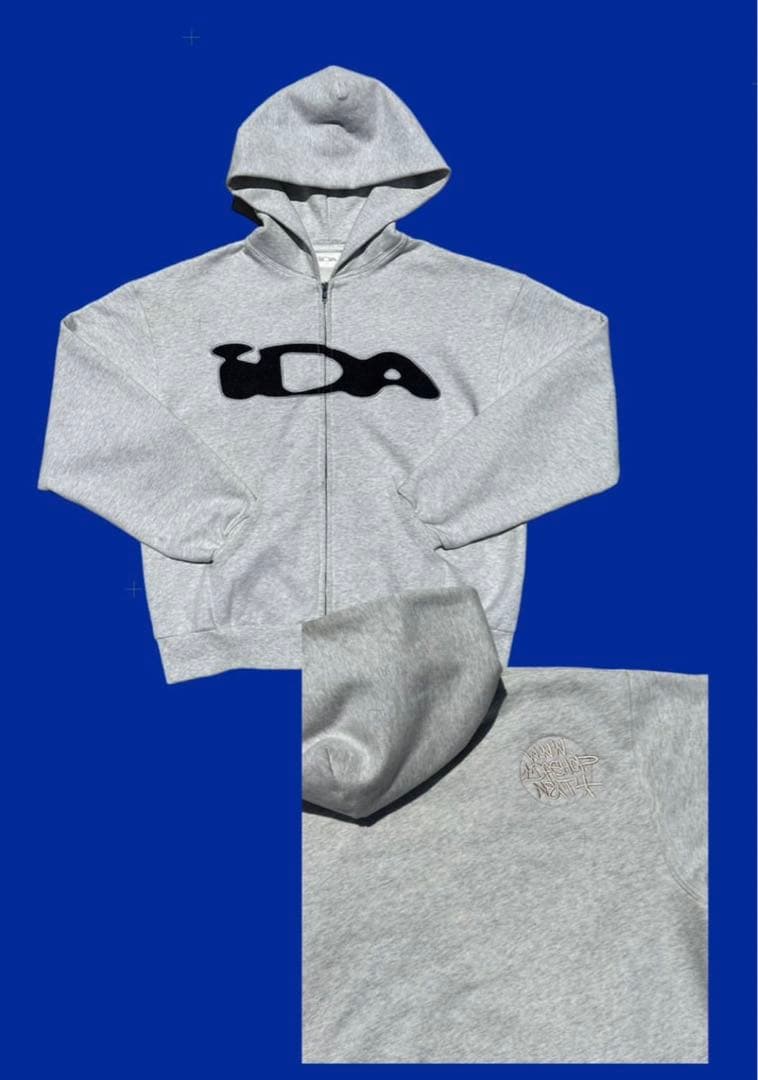 IDA sply ジップパーカー Lサイズ 美品 ida 激レアグレー - メルカリ