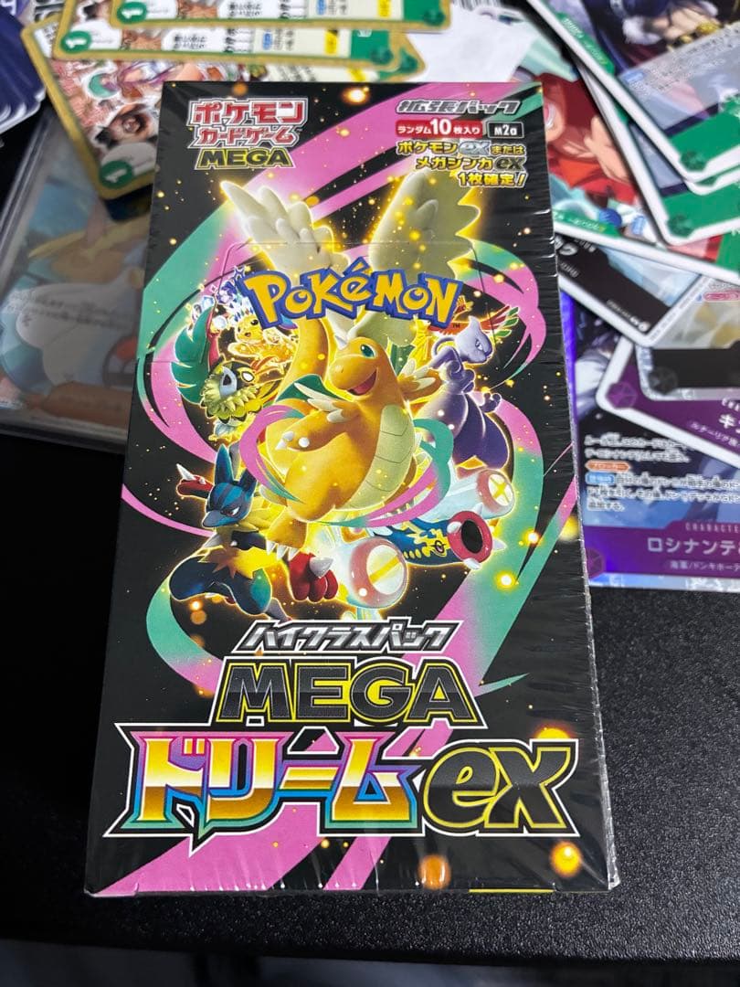 【訳あり】ポケモンカード MEGA ドリームex 1BOX 未開封 シュリンク付