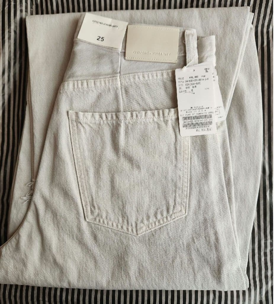 HORSESHOE JEAN デニム　ナチュラル　25