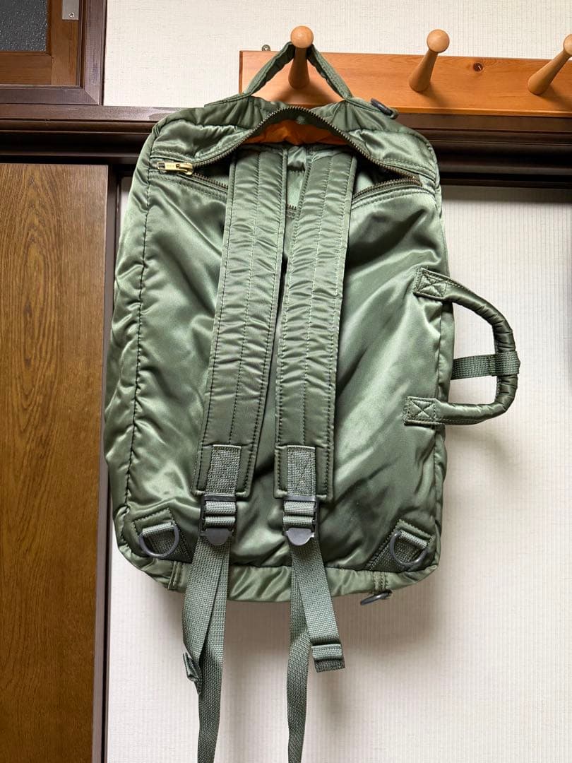 ボ*ズ様 PORTER 3WAY ブリーフケース タンカー セージグリーン