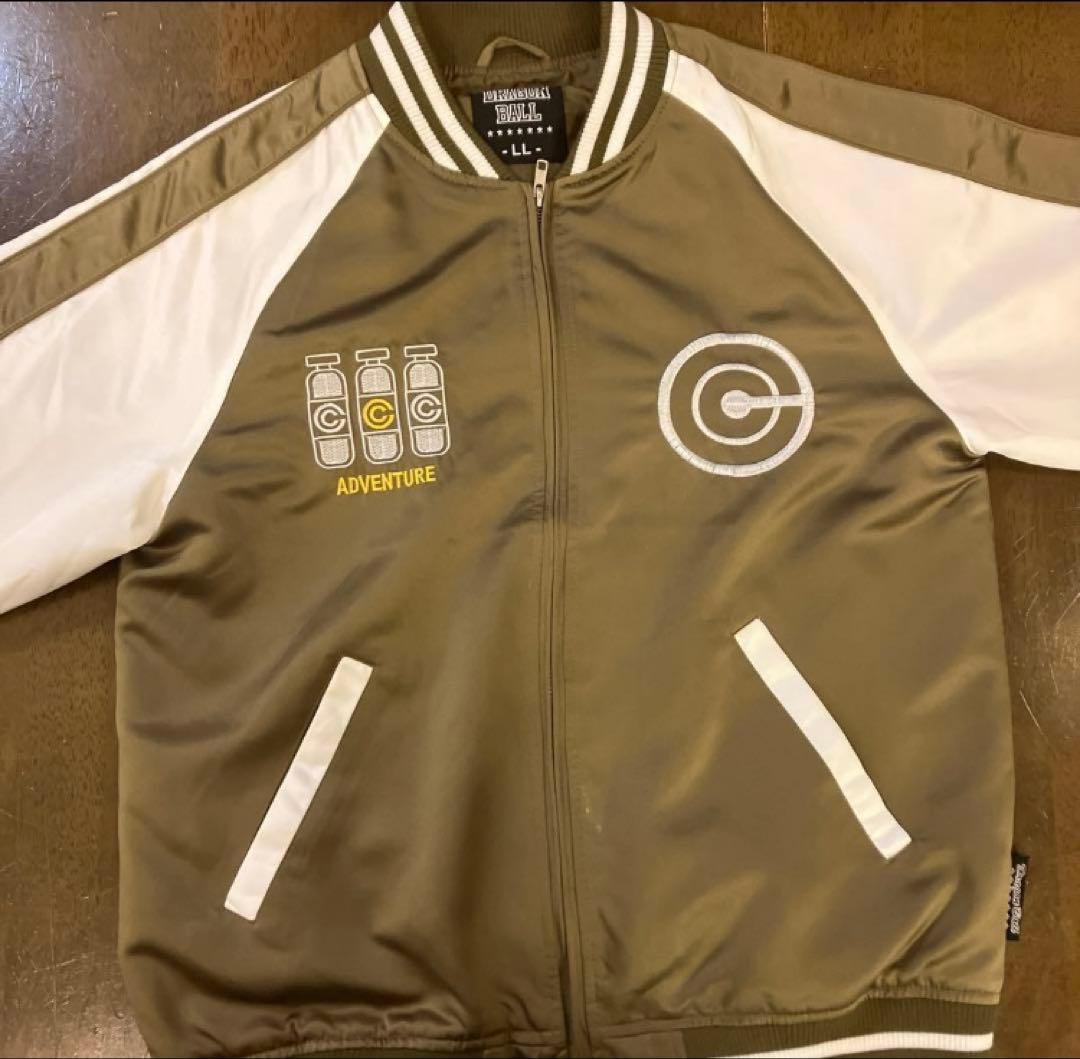 ドラゴンボール　DRAGONBALL スカジャン　カプセルコーポレーション　LL