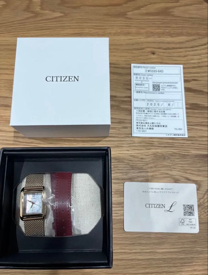 新品！CITIZEN EW559-440 レディース時計