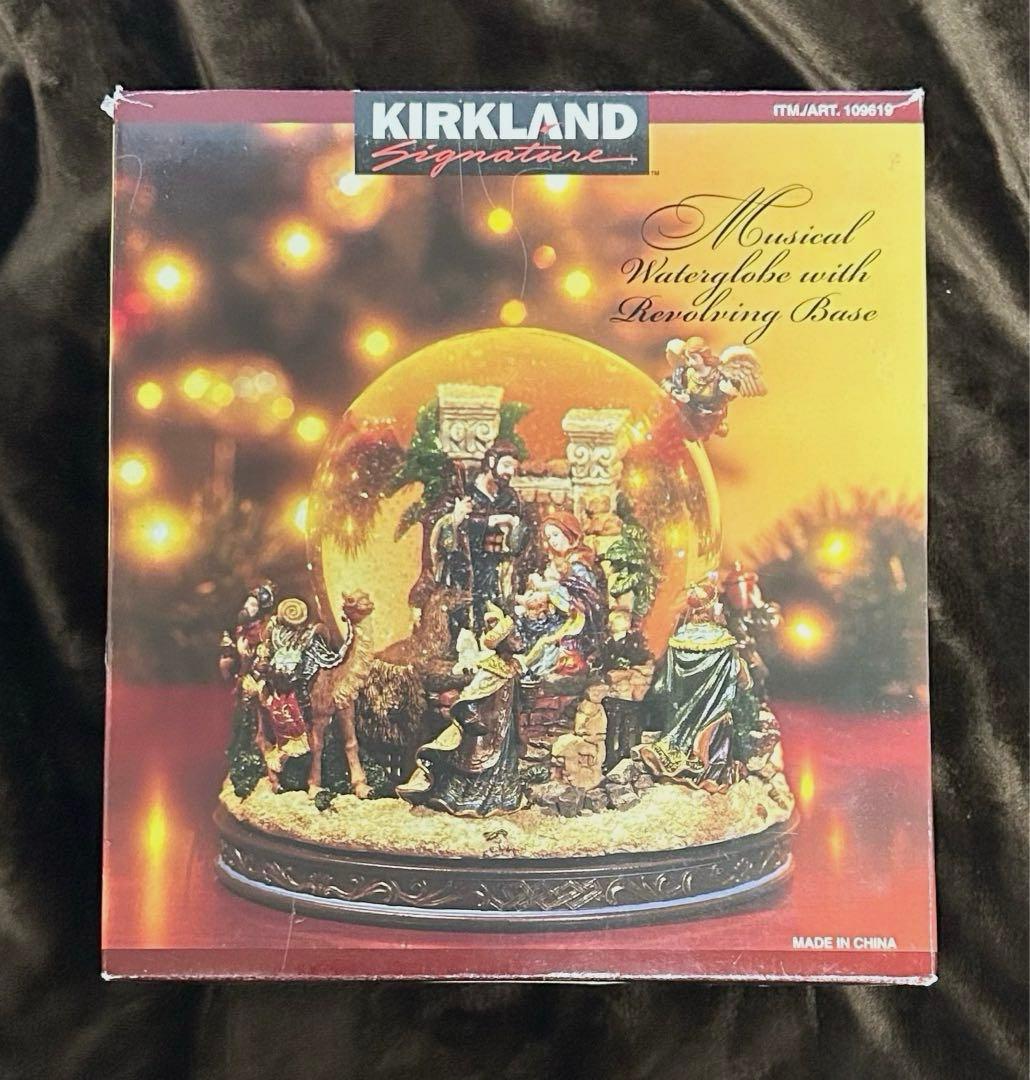 カークランド スノーグローブ スノードーム キリスト降誕 Kirkland