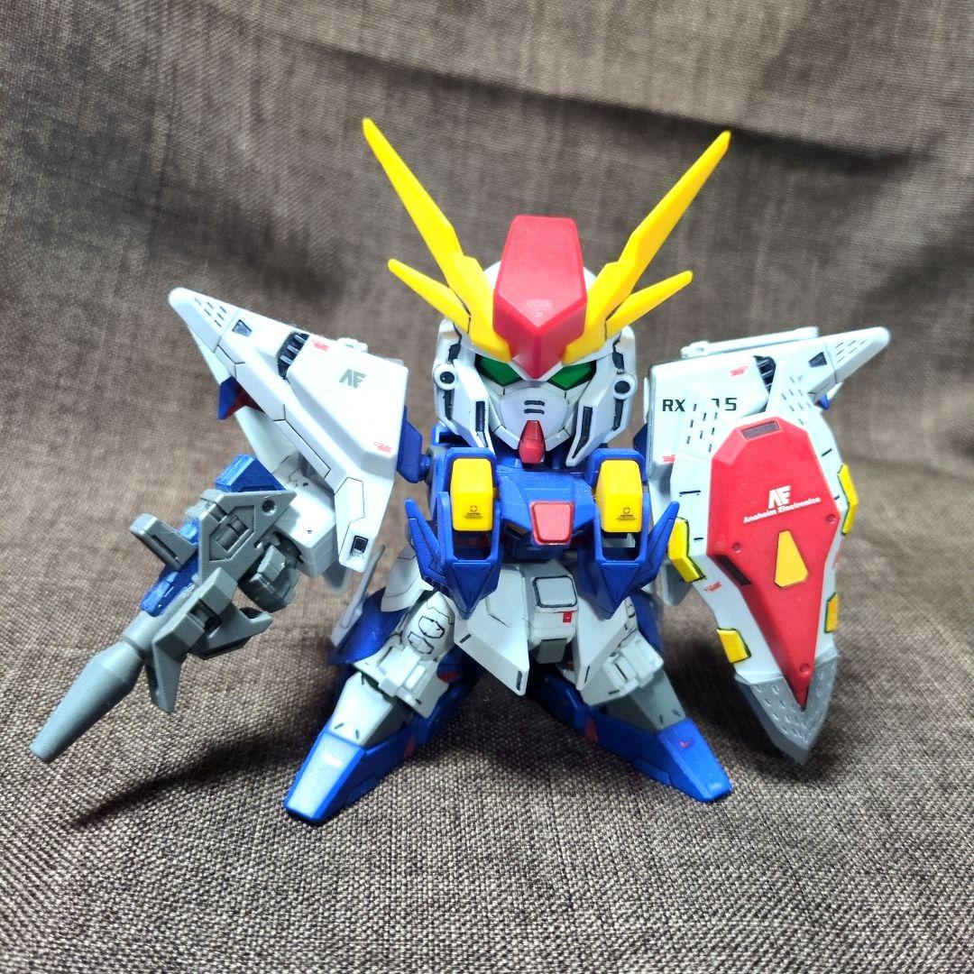 バンダイSDガンプラ　クスィーガンダム　RX-105Ξガンダム　スミ入れ