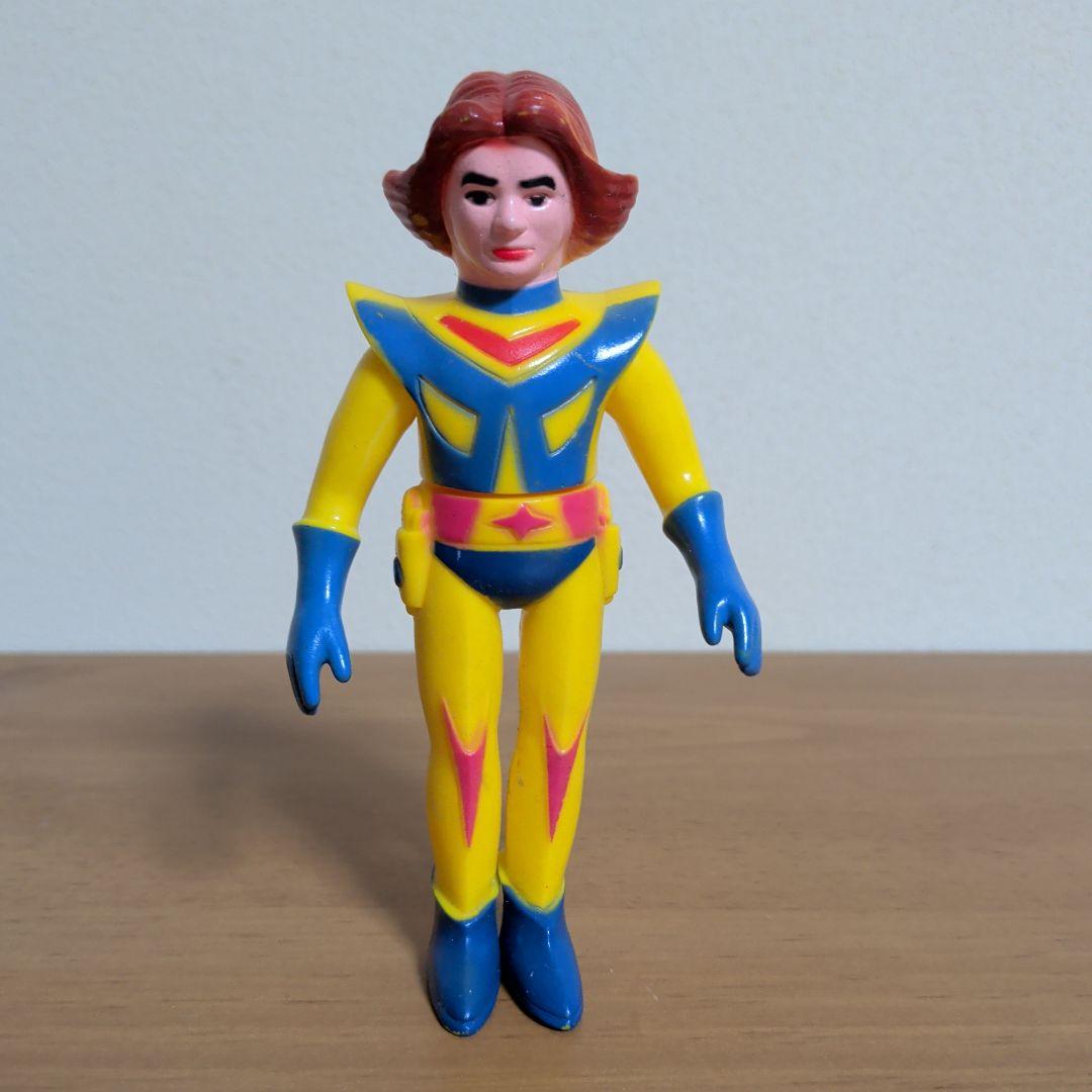 【当時もの】中嶋製作所　ソフビ　南城二　宇宙の騎士テッカマン