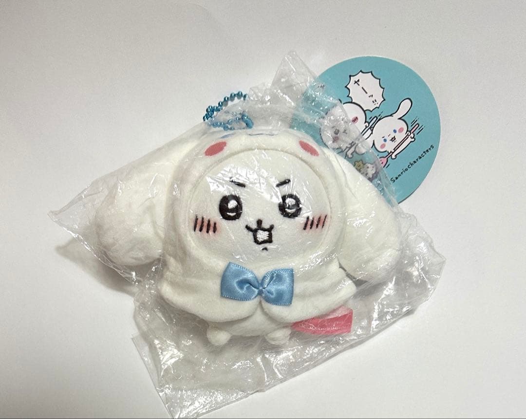 ちいかわ×サンリオ ぷちミニフードマスコット（ちいかわ・シナモン） ちいかわ＞ちいかわ×サンリオキャラクターズ ぷちミニフードマスコット