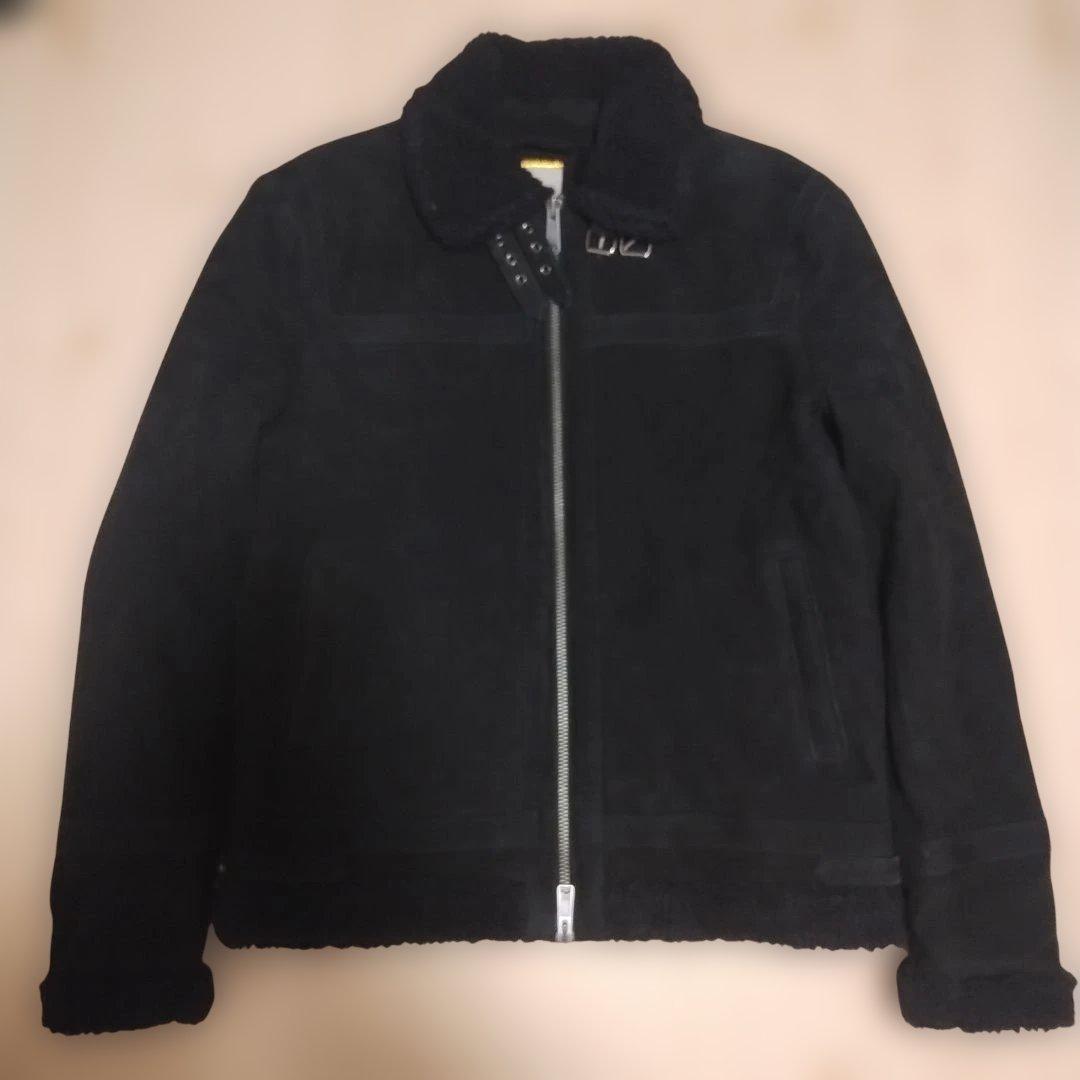 D'AMICO bologna ダミコ ボローニャ ムートンジャケットオールレザ D'AMICO bologna ダミコ ボローニャ ムートン コートの通販 by RESIS's