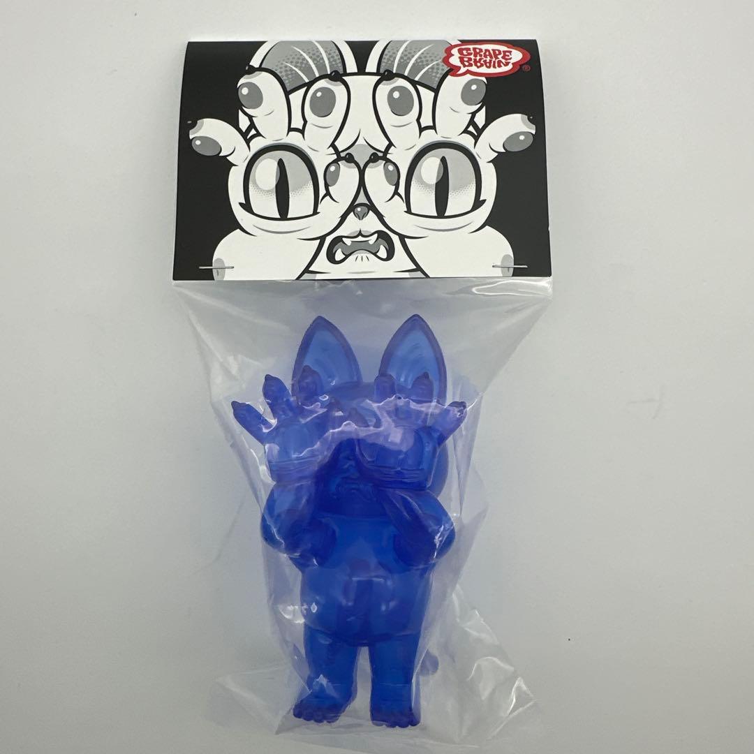GRAPE BLAIN ジゴクネコおにぎり　スケブルー　　　　　にぎるちゃん