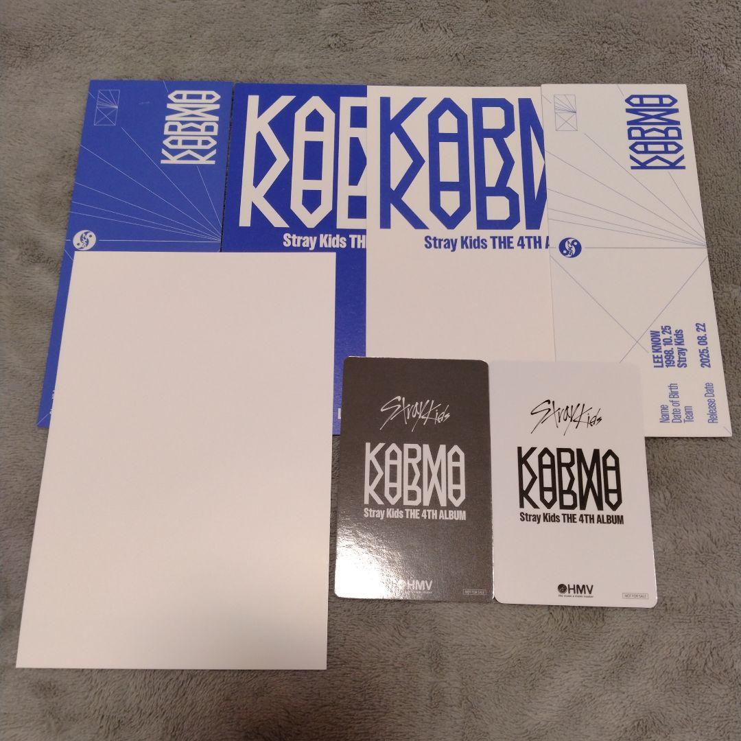 StrayKids スキズ リノ KARMA トレカ・ポストカード - メルカリ