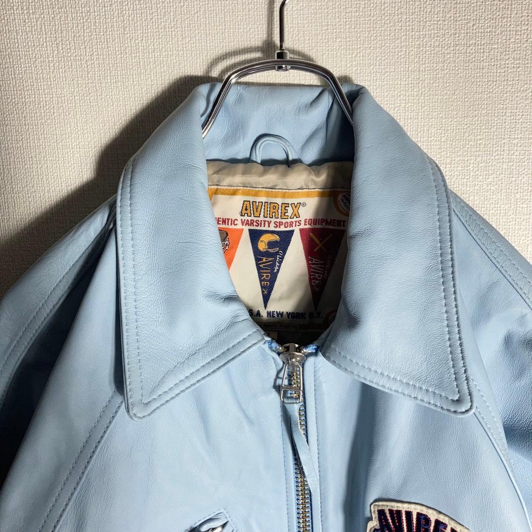 Kaneee KEIJU着用】AVIREX レザージャケット 羊革 ラッパー. - メルカリ
