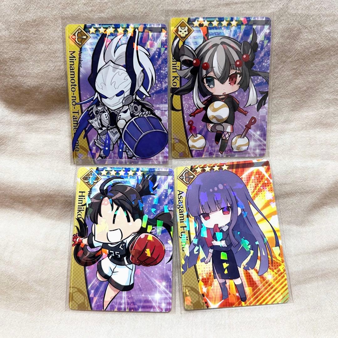 FGO ドリームストライカー コレクションカード 4枚セット 浅上藤乃