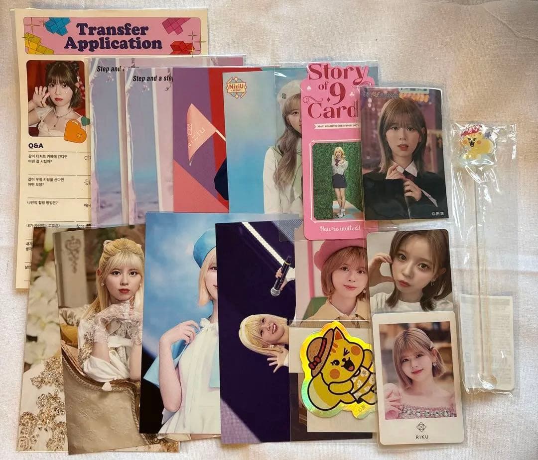 NiziU リク トレカ ラントレ セット - メルカリ