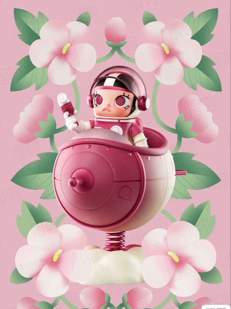 POP MART メガスペースモーリーブルーミングシリーズ 100% ムグンファ