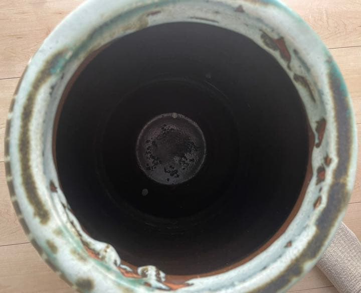 信楽焼 すだれ茶壺 すいか壺 骨董アンティーク - メルカリ