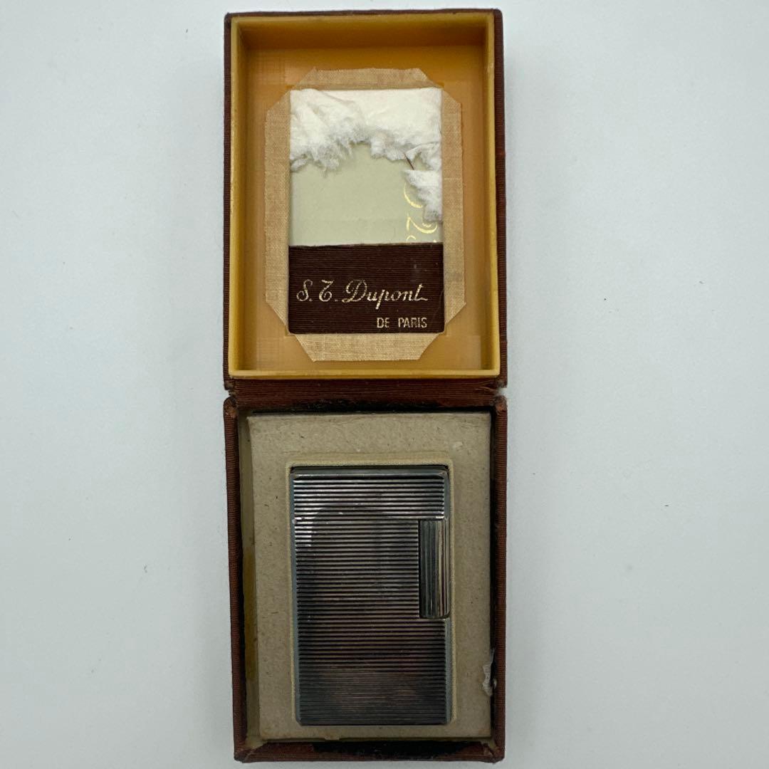 【週末限定値下げ】S.T. Dupontヴィンテージストライプデザイン着火未確認