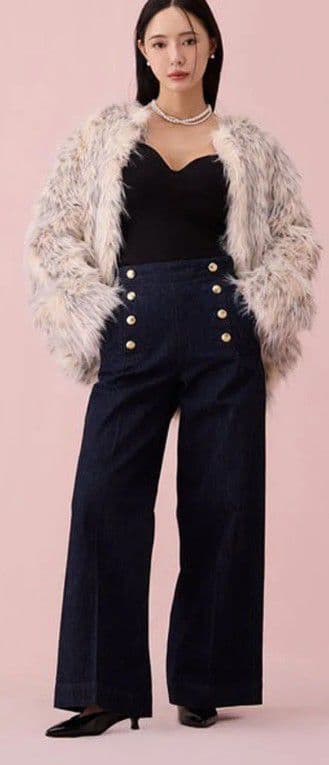 エイミーイストワール　 ワイドデニムパンツ