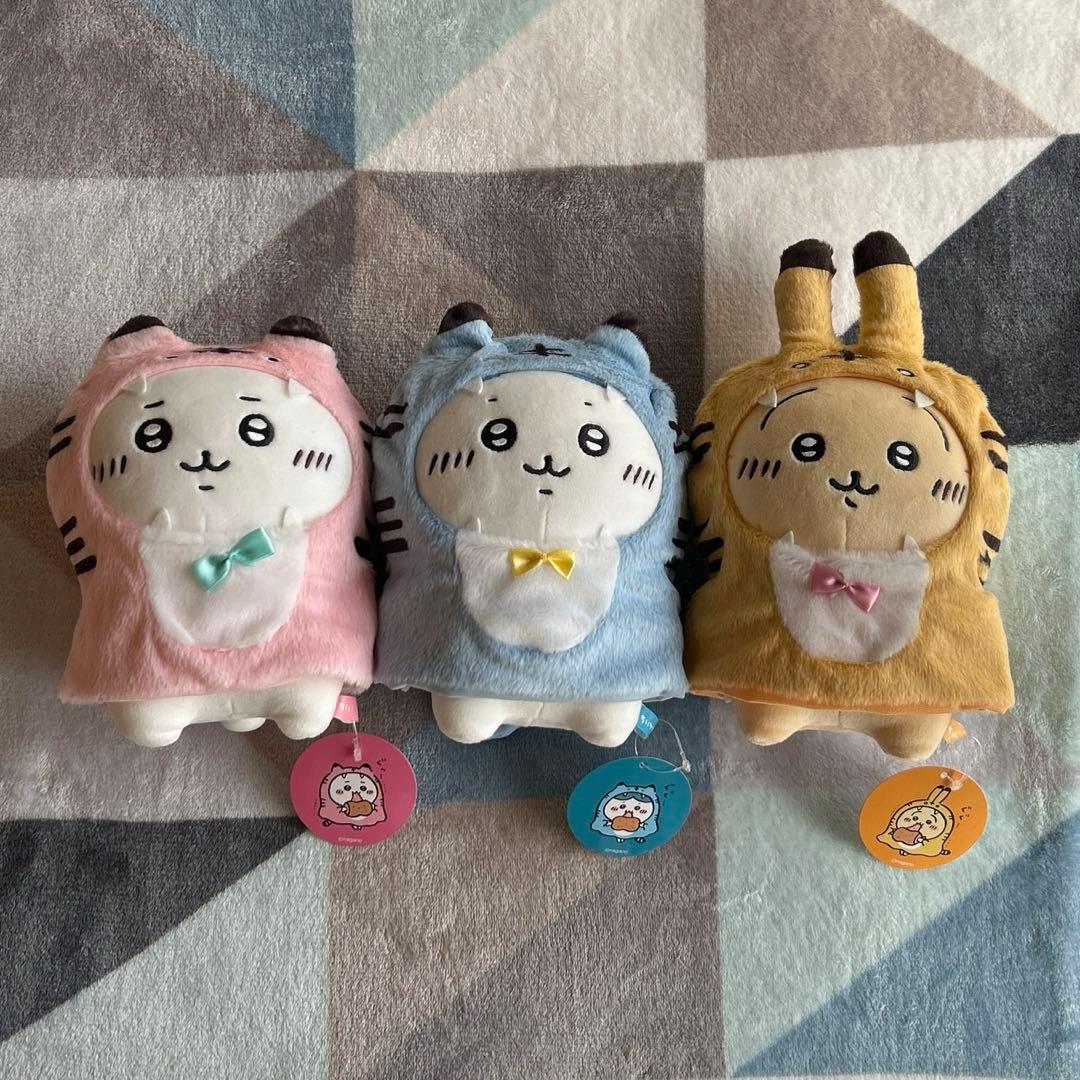【ちいかわ】ハッピーバッグ 2022 ぬいぐるみ 3体セット 寅年