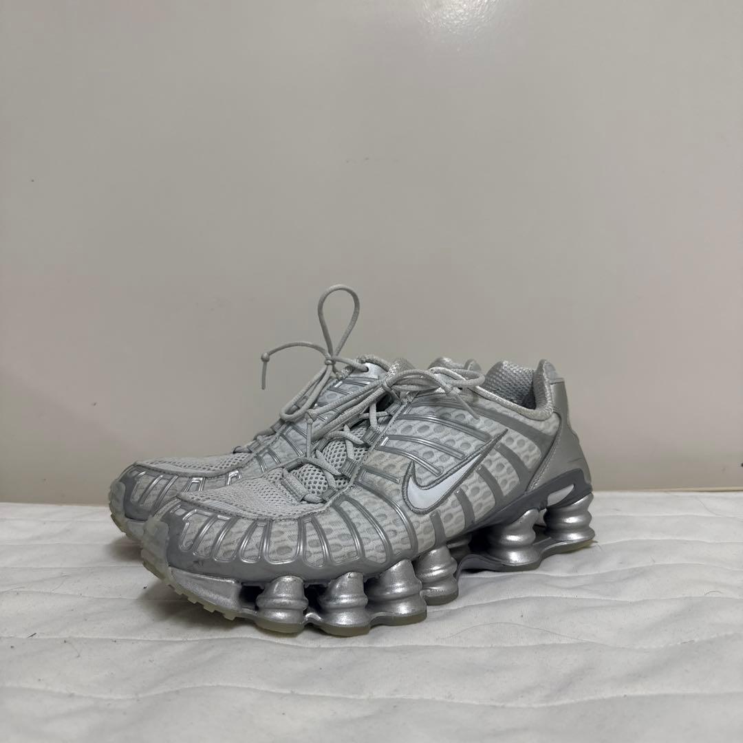 Nike Shox グレー ランニングシューズ 海外近日発売予定】ナイキ ショックス TL ウルフ グレー/ライム