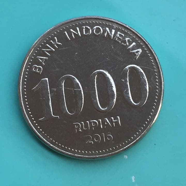 N280 インドネシア古銭 コイン 2016年1000ルピア 硬貨 - メルカリ