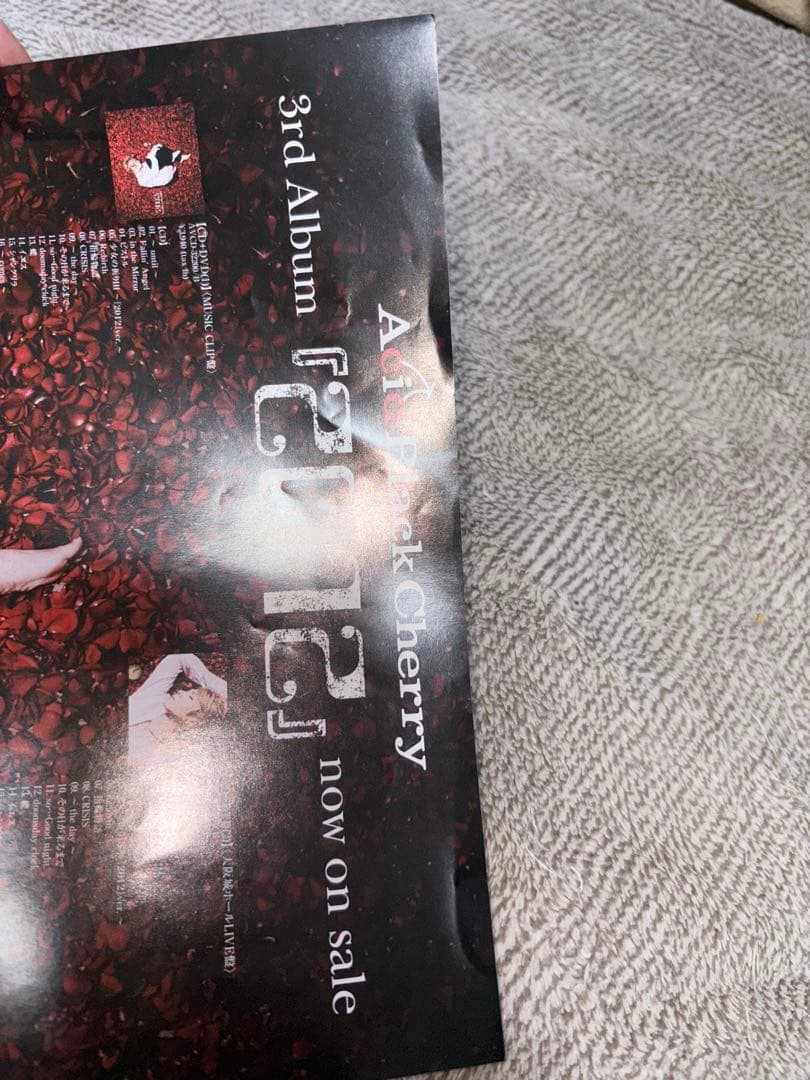 Acid Black Cherry ステッカー 非売品クリアファイル - メルカリ